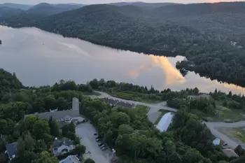 Aerial view of Camp musical des Laurentides